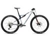 Orbea OIZ M30 M Halo Silver-Blue Carbon View (Gloss)