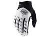 100% Airmatic Gloves  L white