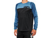 100% R-Core Long Sleeve Jersey   M Black/Slate Blue