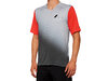 100% Celium Short Sleeve Jersey  L Grey/Racer Red