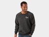 Trek Shirt Trek Script Crewneck M Charcoal